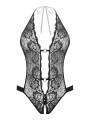 Christine - Open Crotch Body Basic Instinct - Black