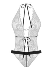 Christine - Open Crotch Body Basic Instinct - Black