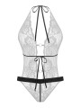 Christine - Open Crotch Body Basic Instinct - Black