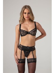 Christine - 3-delige Bh-set Marzia zwart