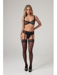 Christine - 3-delige Bh-set Marzia zwart