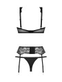 Christine - 3-delige Bh-set Marzia zwart