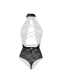 Christine - Exclusive Body with open crotch Blace - Black