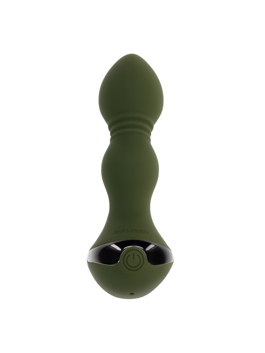Evolved - Lieutenant Vibrating Anal Plug - 12 cm