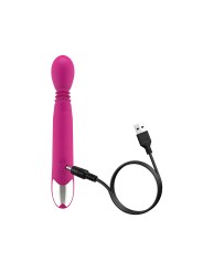 Easytoys Vibe - Stotende Vibrator Met Verwarmingsfunctie - Roze
