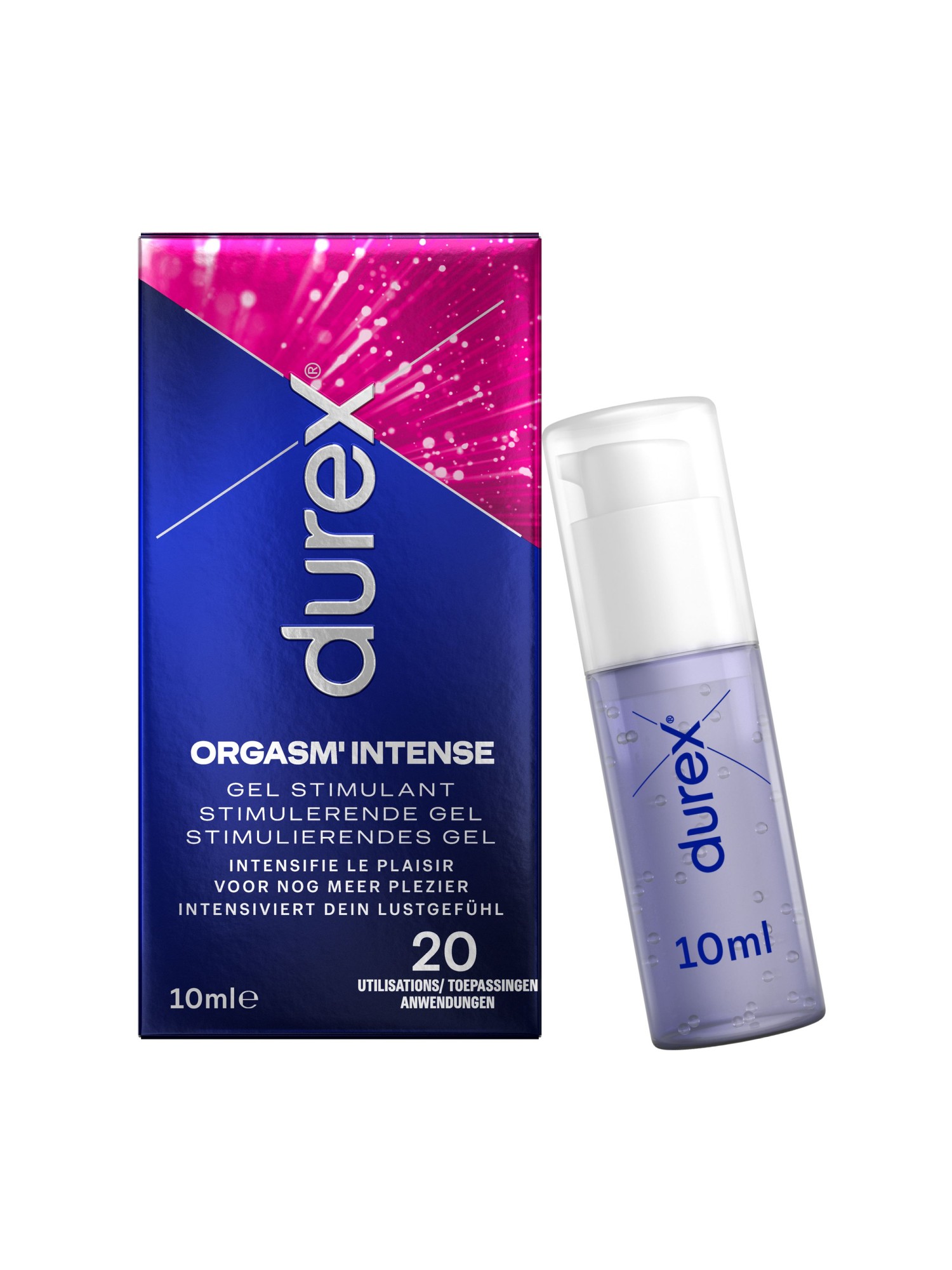 Durex Orgasm’ Intense Gel - 10 ml