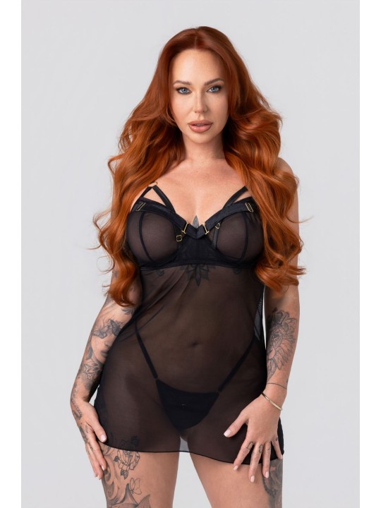 Christine - Obsession Sheer Mesh Babydoll