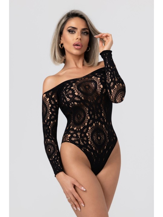 Christine - Seduction Lace & Mesh Bodysuit