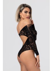 Christine - Seduction Lace & Mesh Bodysuit