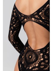 Christine - Seduction Lace & Mesh Bodysuit