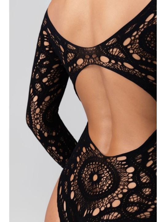 Christine - Seduction Lace & Mesh Bodysuit