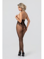 Christine - Open Cup Fishnet Bodystocking