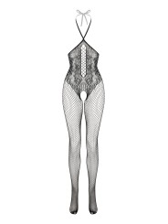 Christine - Open Cup Fishnet Bodystocking