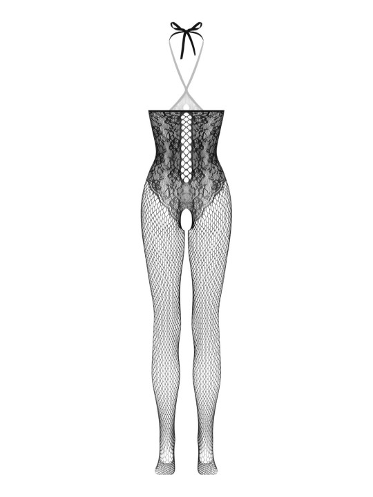Christine - Open Cup Fishnet Bodystocking