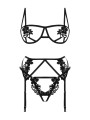 Christine - Kinky 3-Piece Harness Suspender Set Fiercy