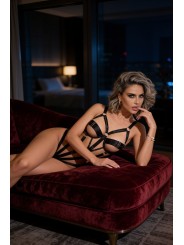 Christine - Bondage Style Harness Bodysuit