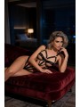 Christine - Bondage Style Harness Bodysuit