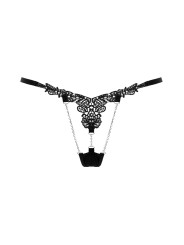 Christine - Kanten String met Parels Desire