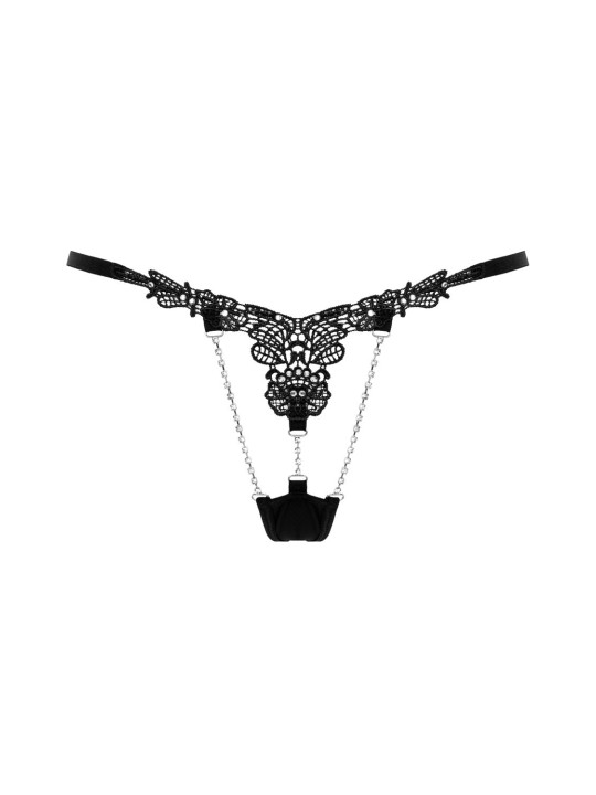 Christine - Kanten String met Parels Desire