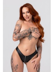 Christine - Zip Temptation Wetlook String