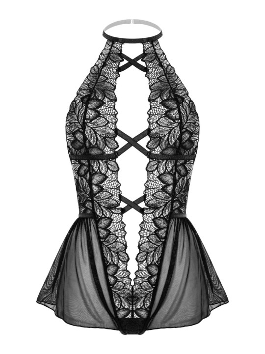 Christine - Lace Cut-Out Body Liza