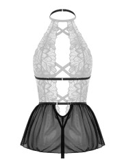 Christine - Lace Cut-Out Body Liza