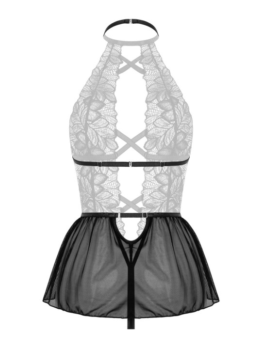 Christine - Lace Cut-Out Body Liza