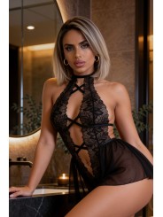 Christine - Lace Cut-Out Body Liza
