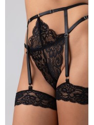 Christine - Kanten Jarretel Set Met Beenharnas
