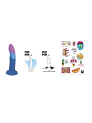 ROMP – Piccolo Vibrerende Dildo – Blauw