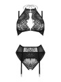 Christine - Lace 3-Piece Garter Set Simona