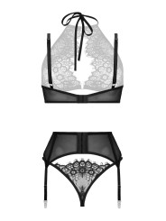 Christine - Lace 3-Piece Garter Set Simona