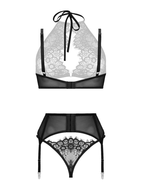 Christine - Lace 3-Piece Garter Set Simona