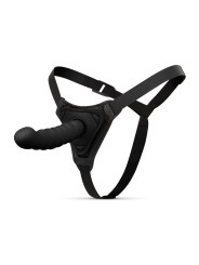 Siliconen Strap-On - Gebogen