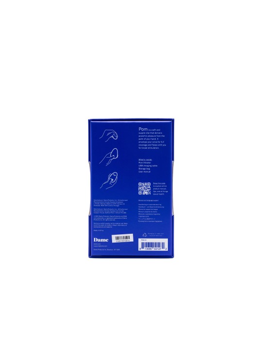 Dame - Pom Flexible Vibrator - Ice