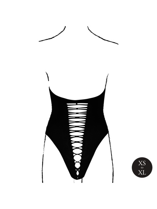 Le Désir - Jordan Open Body - Zwart