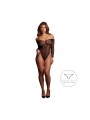 Le Désir - Matilda Kanten Body - Zwart