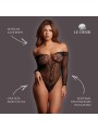 Le Désir - Matilda Kanten Body - Zwart