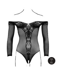 Le Désir - Matilda Kanten Body - Zwart