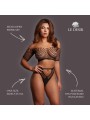 Le Désir - Melia Open Setje 2-delig - Zwart