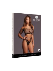 Le Désir - Melia Open Setje 2-delig - Zwart