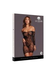 Le Désir - Matilda Kanten Mini Jurkje - Zwart