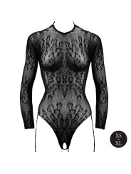 Le Désir - Roxy Sexy Luipaard Mesh Body Met Open Kruisje