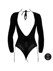 Le Désir - Roxy Sexy Luipaard Mesh Body Met Open Kruisje