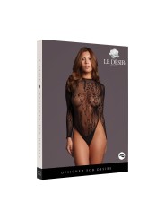Le Désir - Roxy Sexy Luipaard Mesh Body Met Open Kruisje