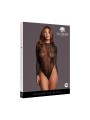 Le Désir - Roxy Sexy Luipaard Mesh Body Met Open Kruisje