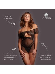 Le Désir - Olympia Babydoll - Zwart