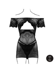 Le Désir - Olympia Babydoll - Zwart