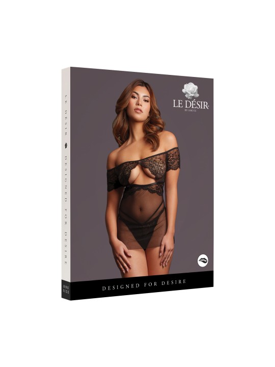 Le Désir - Olympia Babydoll - Zwart
