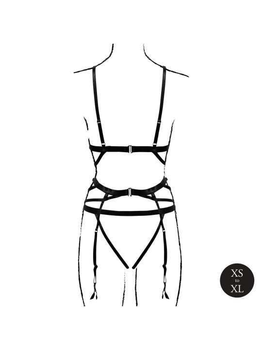 Le Désir - Lola Strappy BH Set - Zwart